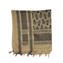 Арафатка Шемаг Pineapple койот-черный | Mil-tec