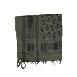 Арафатка Шемаг Pineapple олива-черный | Mil-tec