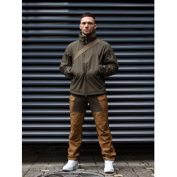 Брюки Hybrid Outback Coyote / Taiga Green | Helikon-Tex