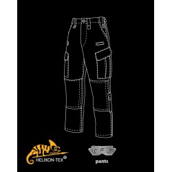 Брюки тактические CPU PR Shadow Grey | Helikon-Tex