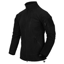 Кофта флисовая Alpha Tactical Black | Helikon-Tex