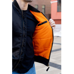 Куртка Бомбер Classic Black | Army Stroll