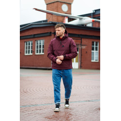 Куртка Wallace 30112 Burgundy | Vintage Industries