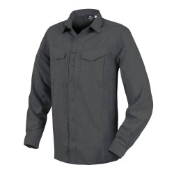 Рубашка Defender Mk2 Gentleman Shirt Black / Gray Melange | Helikon-Tex