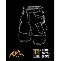 Шорты тактические UTS PR Shadow Grey | Helikon-Tex