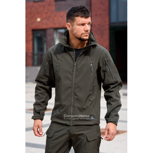 КОСТЮМ URBAN SOFTSHELL Olive | ARMY STROLL фото 3