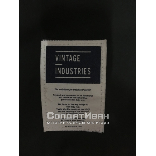 Куртка Cranford 2041 Black | Vintage Industries фото 11