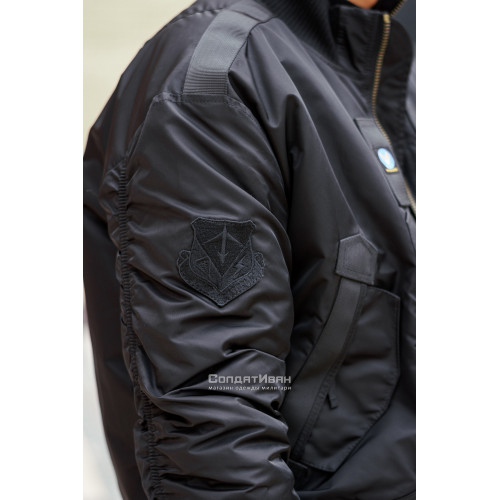 Куртка Pilot Warm Black | ARMY STROLL фото 15
