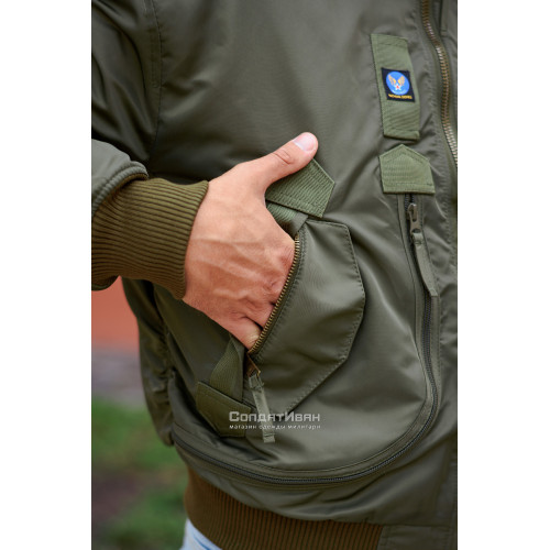 Куртка Pilot Warm Khaki | ARMY STROLL фото 17