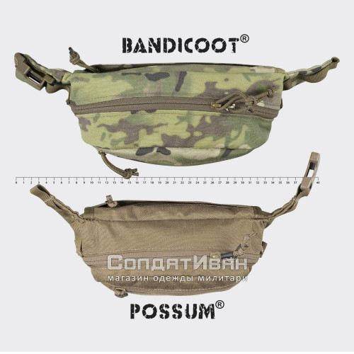 Поясная сумка POSSUM Coyote/Adaptive Green | Helikon-Tex фото 4