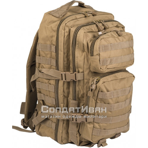 Рюкзак Тактический Assault US ARMY 40L Coyote | Mil-Tec фото 1