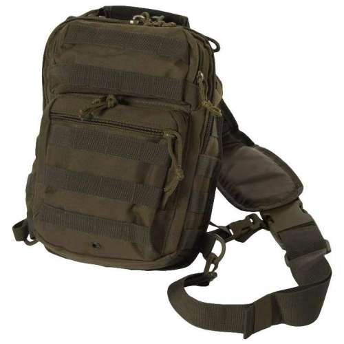 Рюкзак однолямочный Assault Pack SM Olive | Mil-Tec фото 2